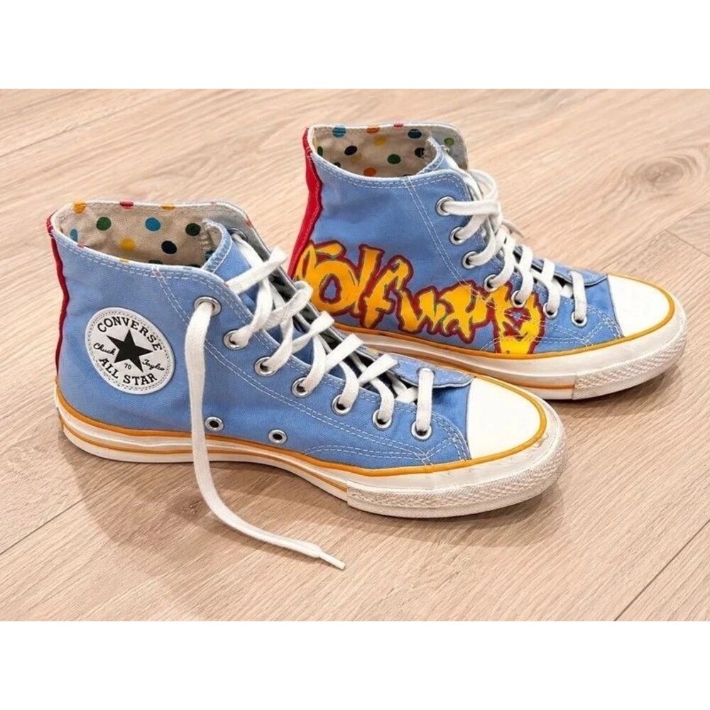 Converse x Golf Wang Chuck 70 blue high tops men’s 5.5 women’s 7.5